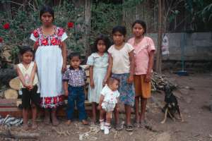 Host family standing in front of house (1458.13 Kb)